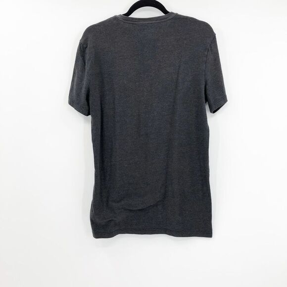 Columbia Mens Crew Neck Short Sleeve Pullover T-Shirt Cotton Gray Size Medium - Picture 3 of 5